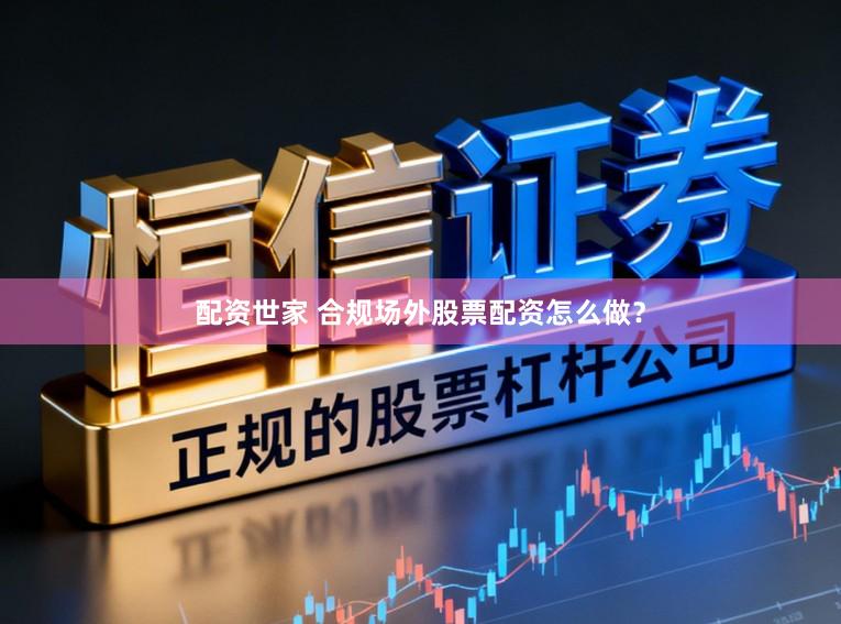 配资世家 合规场外股票配资怎么做？
