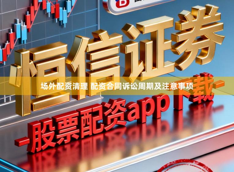 场外配资清理 配资合同诉讼周期及注意事项